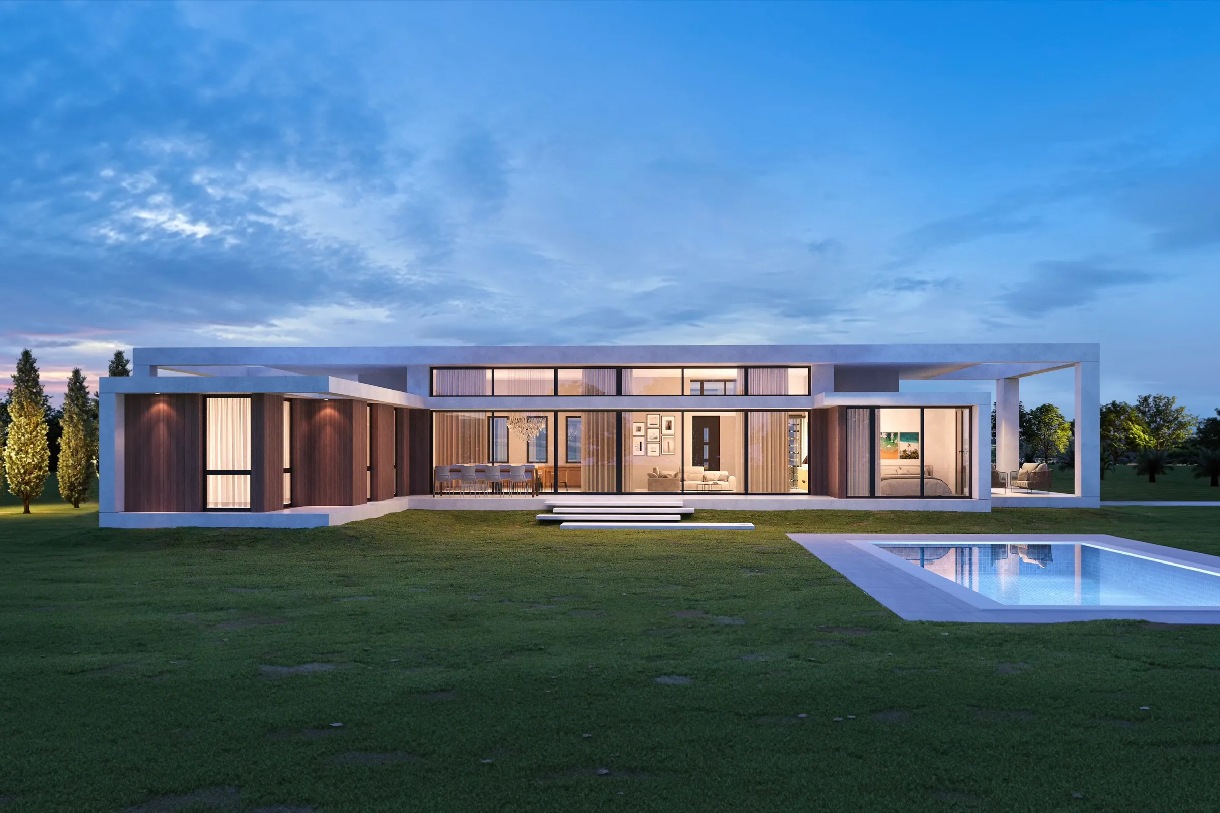 Villa J, Skälby